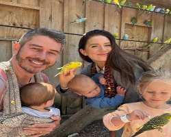 He and his family love to spend time with animals.